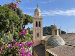Kirchenblick in Portofino