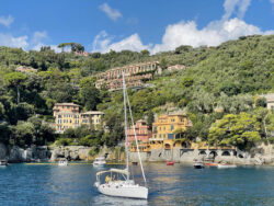 Ruhige Bucht bei Portofino