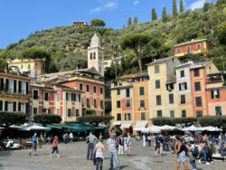 Zentraler Platz in Portofino