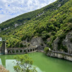 Staudamm der Furlo Schlucht