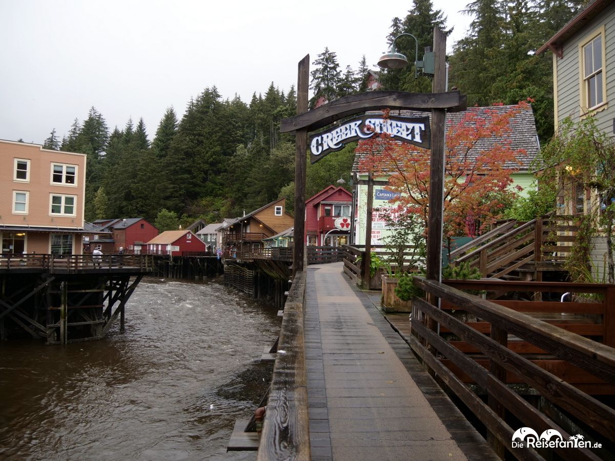 Auf der Creek Street in Ketchikan 03