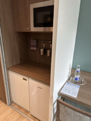 Küchenecke in der Parkhotel Residenz in St. Peter Ording