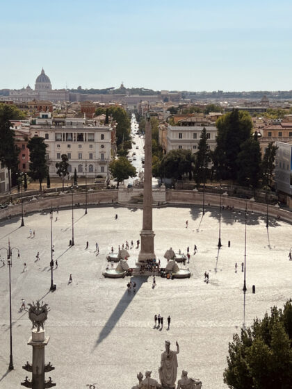 Blick Terrazza del Pincio