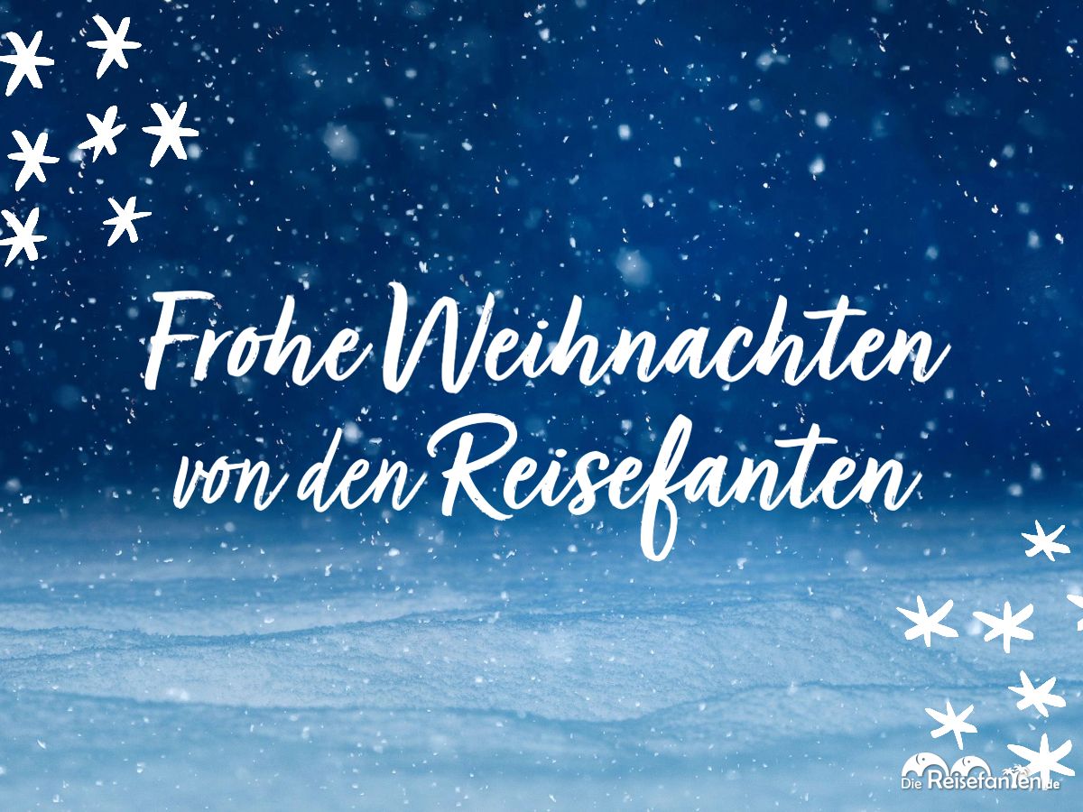 Frohe Weihnachten von den Reisefanten