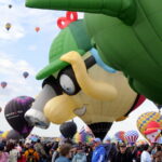 Zweiter Versuch der 50. Albuquerque Balloon Fiesta 14