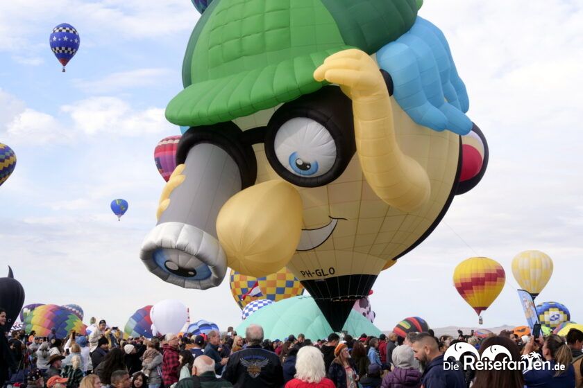 Zweiter Versuch der 50. Albuquerque Balloon Fiesta 16