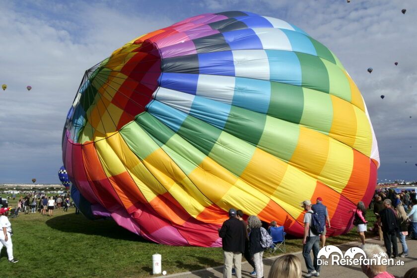 Zweiter Versuch der 50. Albuquerque Balloon Fiesta 34