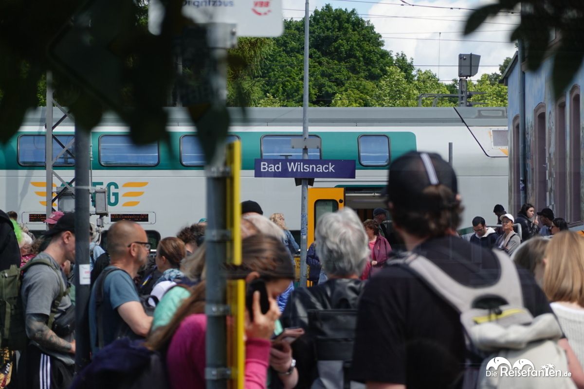 Eine chaotische Bahnfahrt im Osten Deutschlands