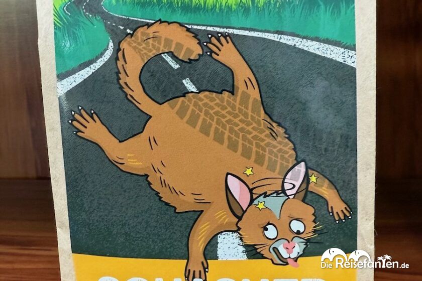 Tote Possums in Neuseeland