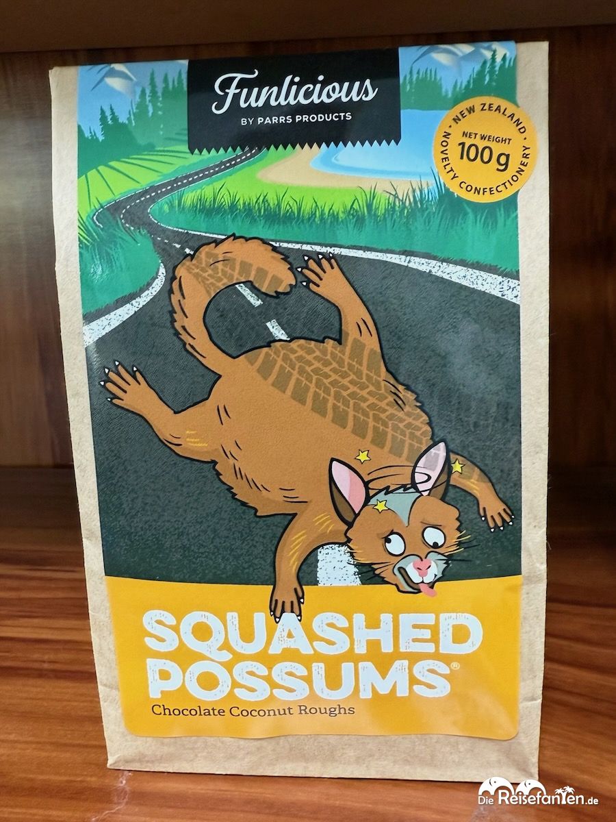 Tote Possums in Neuseeland