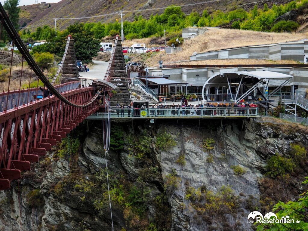 Kawarau Gorge Suspension Bridge Hoch über dem Anduin (12)