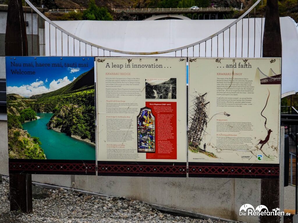 Kawarau Gorge Suspension Bridge Hoch über dem Anduin (3)